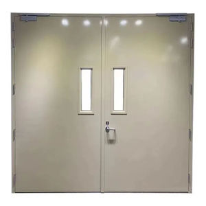 Porta Tagliafuoco in Acciaio 30-60 Minuti, Ignifuga, Isolamento Termico, Uscita di Emergenza con Barra Antipanico - Product Image 5