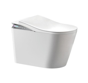 Cuvette de toilette intelligente haut de gamme K2 Articles de salle de bain en céramique automatique Forme allongée Commode télécommandée Articles intelligents sanitaires - Product Image 1