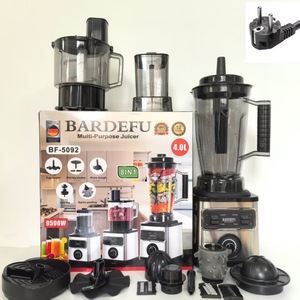 Mixeur Commercial 8-en-1 de 4L en Acier Inoxydable, Broyeur à Glace, Hachoir à Viande, Robot Culinaire Domestique pour Jus et Smoothies - Product Image 3
