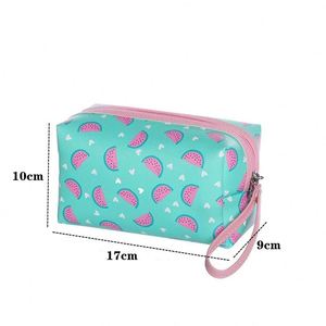 Cute Women Cosmetic Bag PU Leather Girl <b>Makeup</b> Bag Female Beauty <b>Case</b> Travel Portable Toiletry <b>Makeup</b> <b>Case</b> Bag - Product Image 2