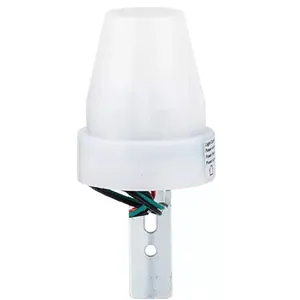 Lampu Sensor keamanan fotosel luar ruangan, Sensor optik cahaya sekitar untuk penerangan otomatis