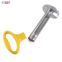 CHRT Hot Sale Automatische Ananas Schiller Mes 304 Roestvrij Staal Ananas Steel Verwijderaar Handmatige Ananas Schiller Smart
