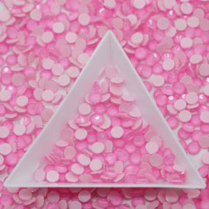 Xulin néon bébé rose couleur personnalisé paquet couleur 10 brut/sac 100 brut/sac verre néon Hot Fix strass en gros - Product Image 4