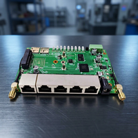 Enrutador Industrial IIoT con Puerto Serie Dual, PCBA, Gateway DTU para Depuración Remota PLC, Wi-Fi 5G, Funciones de Carga y Descarga de Programas