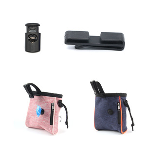 คลิปหนีบสายรัดกระเป๋าใส่ขนมสัตว์เลี้ยง ขนาด 19 มม. 25 มม. 32 มม. 38 มม. 50 มม. ตัวล็อคพลาสติกสีดำ สำหรับกระเป๋าคาดเอวฝึกสุนัข - Product Image 4