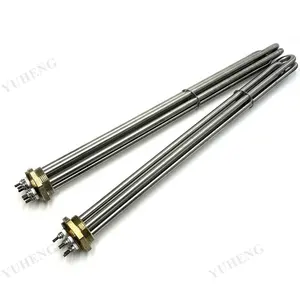 24V 48V 36V DC Heating Element DN32 Thread Tubular Immersion Water Heater 600w/900w/1200w/1500w