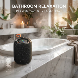 High Power 5W Full Range 66mm Driver Portable <b>Speaker</b> RGB Atmosphere Light TWS Interconnection Outdoor <b>Bluetooth</b> <b>Speaker</b> OEM ODM - Product Image 3