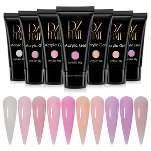 Gel Acrílico <span class=keywords><strong>para</strong></span> <span class=keywords><strong>Uñas</strong></span> DZ NAIL, Libre <span class=keywords><strong>de</strong></span> HEMA y TPO, Más <span class=keywords><strong>de</strong></span> 5000 Colores, Marca Privada OEM, Fórmula <span class=keywords><strong>de</strong></span> Alta Resistencia - Product Image 2