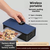Mini-scelleuse thermique portative rechargeable, style moderne, pour sacs en plastique, machine de scellage à chaud pour emballages alimentaires, idéale pour la cuisine