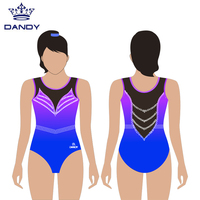 Vente en gros de justaucorps de gymnastique sans manches pour adultes et filles avec sublimation personnalisée justaucorps de gymnastique sexy en spandex pour la danse