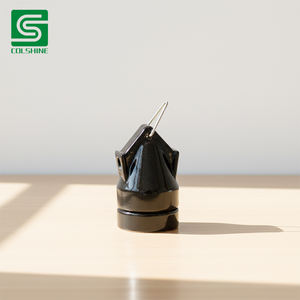 Support de lampe suspendue E27 en porcelaine noire vintage de haute qualité pour luminaire suspendu - Product Image 1