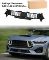 Grille de pare-chocs avant inférieure pour Ford Mustang S650 GT GT Premium 2024-2025 – Remplacement du panneau central de la calandre avant
