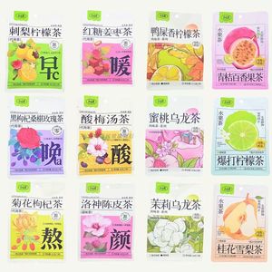 14g de té Oolong de melocotón. Aroma Rico a Melocotón, te Mantiene Energizado y Ayuda a la Digestión. Hecho con Bolsitas de Té Piramidales Seguras. - Product Image 4
