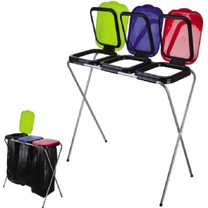 Vivinature Outdoors <span class=keywords><strong>Porta</strong></span> Sacchi <span class=keywords><strong>Spazzatura</strong></span> Pieghevole Portatile per Tre Sacchi - Product Image 2