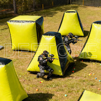 Bunker Gonflable Commercial Personnalisé Obstacle Paintball Speed Ball Pistolet Paintball Gonflable pour le Sport