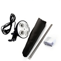 5 ampoules en 1 support de lumière boîte souple Photo Studio vidéo Film court film téléphone caméra modèle produit alimentaire beauté prise de vue