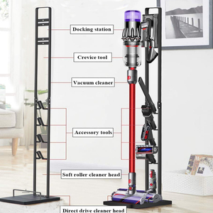 Giá Treo Không Cần Đục Lỗ Bằng Kim Loại Giá Đỡ Giá Đỡ Giá Đỡ Cho Dysons V6 V7 V8 V10 V11 Giá Đỡ Bộ Phận Máy Hút Bụi - Product Image 4