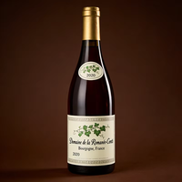 Étiquettes autocollantes en film nacré avec logo personnalisé, de qualité supérieure, anti-rayures, pour l'emballage des bouteilles de vin, autocollants pour les bouteilles d'alcool