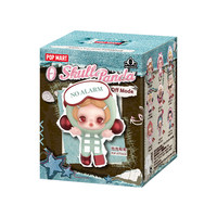 100% Authentique POPO MART SKULLPANDA off Mode Series Sweet Pop Beans Blind Box Figurine Mini Anime Mignonne en PVC à Collectionner Cadeau