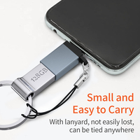 Mini Adaptador USB C a USB 3.0 Hembra de 10 Gbps, Cable de Datos OTG, Accesorios para Teléfono, para Teclados, Cable de Carga para Laptop, Venta al Por Mayor