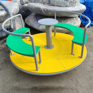 Ensemble de carrousel pour enfants en plastique de haute qualité pour équipement d'occasion de terrain de jeu d'arrière-cour à vendre. pour le jardin, la maison et la maternelle - Product Image 5