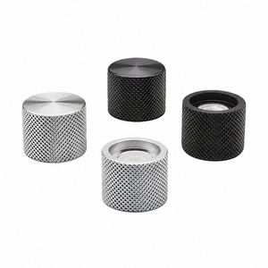ปุ่มปรับระดับเสียงอะลูมิเนียม CNC ขนาด 21.5x15 มม. และ 21.5x17 มม. สำหรับเพลาแบบ D ใช้กับเครื่องขยายเสียงและ DAC - Product Image 2