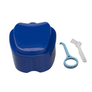 Estuche para Dentaduras Postizas en Forma de Manzana para Aparatos de Ortodoncia Dental, Retenedor y Retirador de Brackets, Estuche para Cepillo, Bolsa para Instrumentos, Estuche de Almacenamiento - Product Image 4