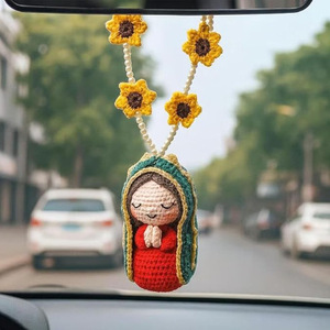 Muñeca <span class=keywords><strong>de</strong></span> Ganchillo <span class=keywords><strong>de</strong></span> <span class=keywords><strong>la</strong></span> Virgen María, Amigurumi, Muñeca Cristiana <span class=keywords><strong>de</strong></span> Peluche, Jesús, Nuestra Señora <span class=keywords><strong>de</strong></span> Guadalupe, Llaveros Cristianos - Product Image 3
