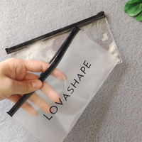 Kundenspezifische Kosmetikverpackungen Plastiktüten mit Logos, PVC-Klarsichtbeutel für Schmuck, kleine Reißverschlusstasche für Stifte, Brillen, Kosmetik