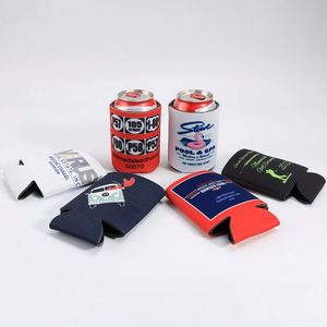 Collapsible Insulated 12oz Can Cooler 3.5 5mm Made <b>Wine</b> Beer Bottle Sleeve Neoprene Custom Logo Printing Stubby Holders - Product Image 3