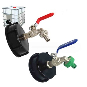 อะแดปเตอร์ถัง IBC รุ่น S100 X 8 สำหรับก๊อกน้ำขนาด 1/2, 3/4 นิ้ว สำหรับอะแดปเตอร์ทางออกทองเหลือง วาล์วน้ำฝนทองเหลือง ข้อต่อน้ำฝนทองเหลือง - Product Image 6