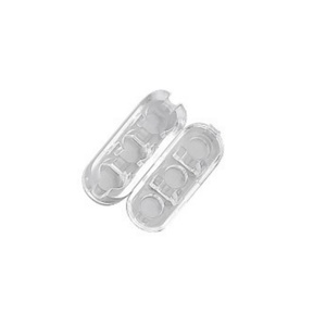 Persiana enrollable para ventana, accesorios de plástico, alfileres de palo de Color transparente, Bola de plástico transparente, Conector de cadena sin fin de 4,5mm - Product Image 1