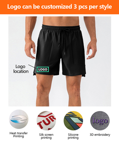 Enerup男士宽松运动网球短裤跑步穿凉爽透气网球短裤高尔夫泡菜桨网球 - Product Image 2