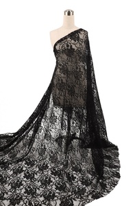 Hot bán may ren vải căng đàn hồi ren đen mềm vải tuyn ren - Product Image 4