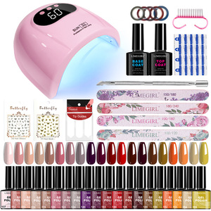 Set de Esmaltes de Gel Opacos de Moda 2026 - Kit de Gel de Color Sólido Nude/Macaron Personalizado con Logotipo OEM para Uso en Salón - Product Image 2