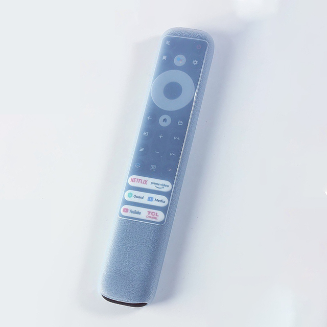 New Transparent Protective Silicone Cover Use for TCL RC902V FMR1 TV Remote Control Case Sleeve