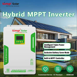 Onduleur hybride hors réseau <span class=keywords><strong>Sohigh</strong></span> Solar PV5200W 3.6KW MPPT, haute efficacité 97%, onde sinusoïdale pure, sortie unique 220VAC, entrée 50/60Hz - Product Image 2