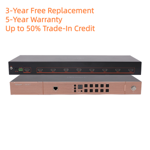 TESmart Fernbedienung <span class=keywords><strong>HDMI</strong></span>-Switches <span class=keywords><strong>8</strong></span> Port in 1 Out 8x1 4K60Hz Unterstützt EDID Auto-Scan Auto-Erkennung für Kommando- und Kontrollzentren - Product Image 1