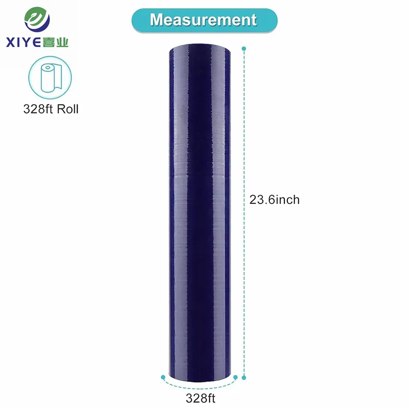 Производство без остатка клея остается прозрачной синей полиэтиленовой пленкой для эффективной защиты поверхности с подсветкой