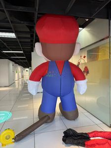 Popüler karikatür karakter şişme süper mario/olay dekorasyon için <span class=keywords><strong>luigi</strong></span> karikatür modeli - Product Image 3