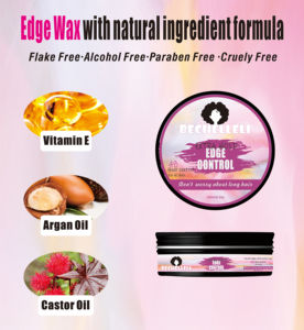 Kit de coiffage unisexe OEM/ODM : Gel, cire, pommade à tenue extra forte, contrôle des bords, ingrédients chimiques, marque privée, MOQ - Product Image 4