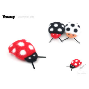 Jouet pour chat Yommy, poisson en peluche doux de 10 cm, jouet interactif pour animaux de compagnie - Product Image 5