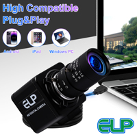 OEM ELP 4K Webcam CS 5-50mm 10X optik USB yakınlaştırma kamerası 4K 30FPS yüksek hızlı ücretsiz sürücü Webcam PC Laptop için