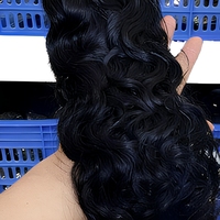 Nouvelle Tendance Extensions au Crochet Ondulées Sans Nœuds Pré-Séparées à Brins Simples Grade 12A Cheveux Humains Vierges Brésiliens Double Trame Faite à la Machine