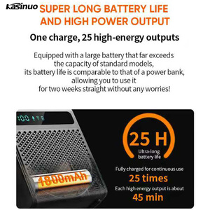 Altavoz Bluetooth Kasinuo <span class=keywords><strong>de</strong></span> 10W al por Mayor, Amplificador Inalámbrico <span class=keywords><strong>de</strong></span> 2.4G con Clip <span class=keywords><strong>para</strong></span> Cuello, 2600mAh, Reducción <span class=keywords><strong>de</strong></span> Ruido DSP, Anti-Feedback, <span class=keywords><strong>para</strong></span> Uso en el Aula - Product Image 3