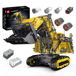 Mould King 17070 17071 Juguetes Técnicos de Coches, Excavadora RC R 9800, Bloques de Construcción de Ingeniería, Ladrillos de Excavadora, Regalo de Navidad para Niños - Product Image 2