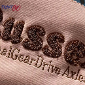 Maglietta all'ingrosso degli uomini dei pesi massimi maglietta nera oversize di alta qualità con il modello personalizzato della stampa del ricamo - Product Image 5