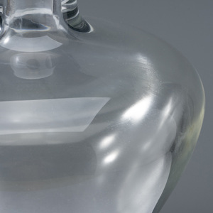 New Transparent Narrow Mouthed Floor <b>Standing</b> Glass <b>Vase</b> for Home Decoration Expensive Glass - Product Image 4