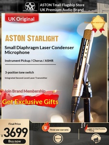 ไมโครโฟนเลเซอร์ไดอะแฟรมขนาดเล็ก ASTON/ASTON Starlight สำหรับเครื่องดนตรี ร้องประสานเสียง สเตอริโอ <span class=keywords><strong>ASMR</strong></span> - Product Image 6