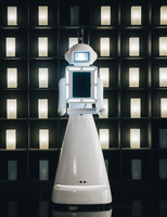 AIPAILE Glambot Robot Autonome, Bras Robotique à 6 Axes avec Caméra, Cabine Photo pour Événements, Écran Tactile, Télécommande, Métal, iPad, Impression Personnalisée